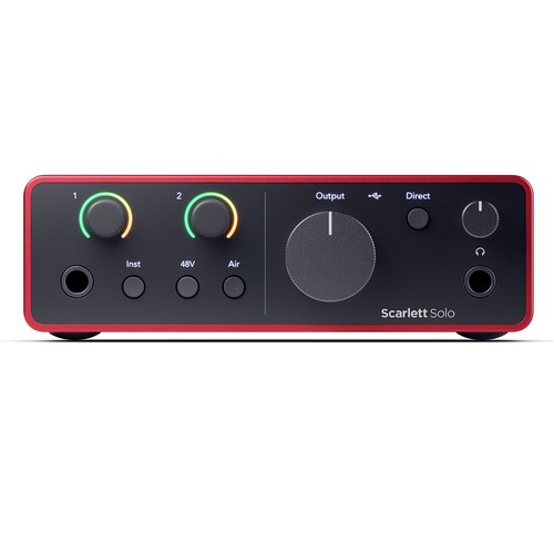 Focusrite scarlett solo 4th - focusrite, (4th