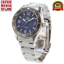 Orologio Uomo Orient Mako 40 Sports RN-WJ0002L Quadrante Blu Solare Acciaio Subacqueo NUOVO