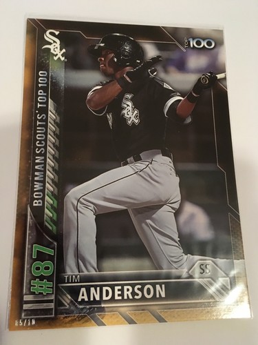 2016 bowman scouts top - 2016, 100