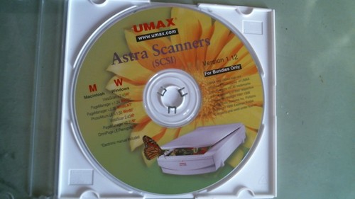 Astra scanner scsi umax - cd,