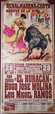 2 Locandine Corrida Plaza de Toros de BENALMADENA del 1997 con biglietto