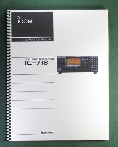 Icom 718 manuale - icom,