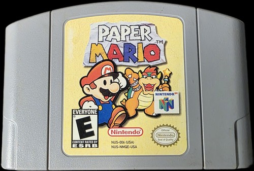 Paper mario authentic nintendo - mario,