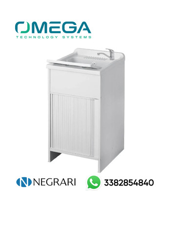 Lavatoio pvc bianco 45x50 - lavatoio,