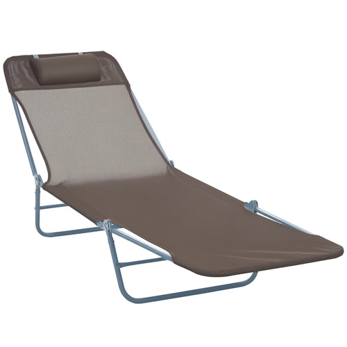 Outsunny lettino prendisole - outsunny,
