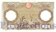 ITALY 100 LIRE 1937/42 PICK