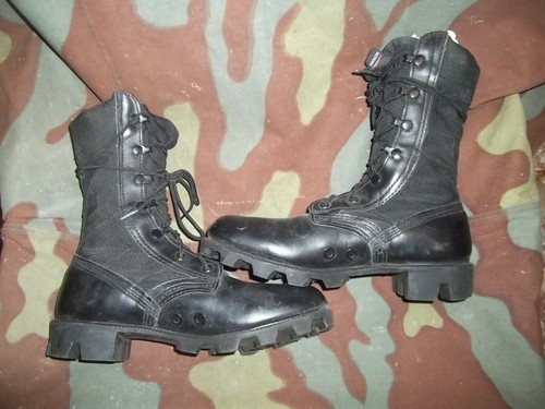 Black jungle boots - black,