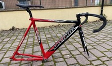 Telaio bici pista alluminio Saccarelli Team 53 Look HSC vintage track bike frame