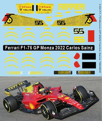 Decals per ferrari - 1/24,