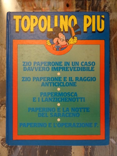 Topolino più cartonato - topolino,