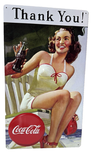Insegna coca cola thank - thank, you