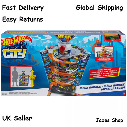 Hot wheels city mega garage - wheels,