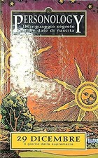 PERSONOLOGY - 29 DICEMBRE
