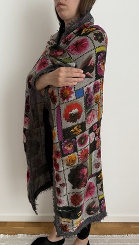 Sciarpa scialle lana mohair