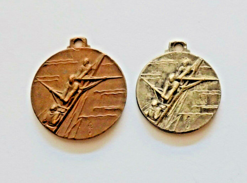 Medaglie bronzo argento - e,