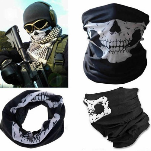 Scaldacollo skull chopper - skull,