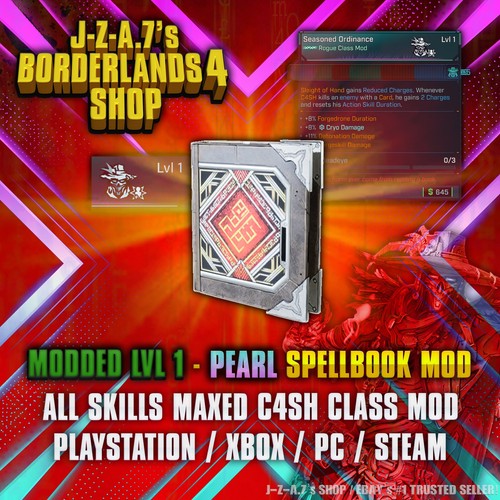 Borderlands modded class - borderlands, 4✨