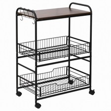 HOMCOM Carrello da Cucina