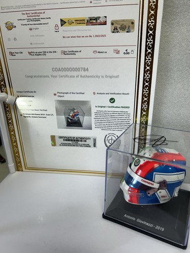 Antonio giovinazzi firmata - giovinazzi,