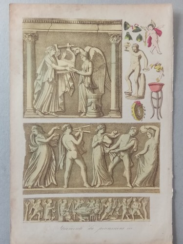 Stampa antica 1820 strumenti - stampa,