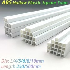 Tubo cavo quadrato plastica