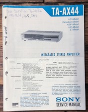 Sony TA-AX44 Amplificatore