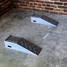 2 x rampe giocattolo argento