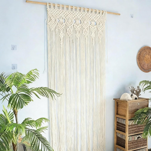 Arazzo macramè stile - -,