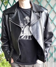 giubbotto chiodo uomo anni '80