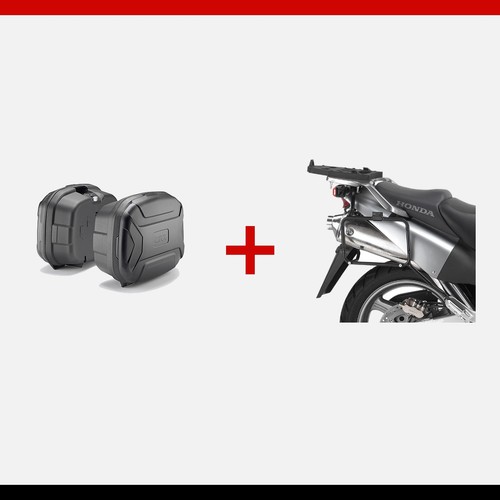 Kit givi trk35bbpack2 valigie - kit,