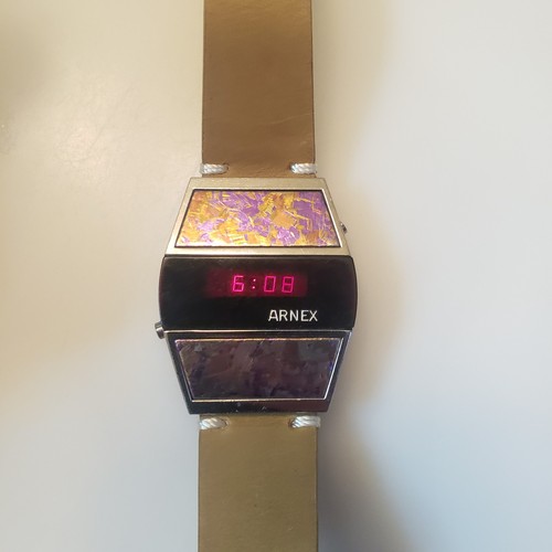 Orologio vintage arnex led con - orologio,