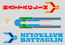 Battaglin decals stickers - decals,