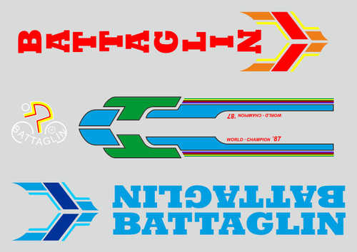 Battaglin decals stickers - battaglin,