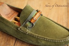 Scarpe mocassini Gucci verde