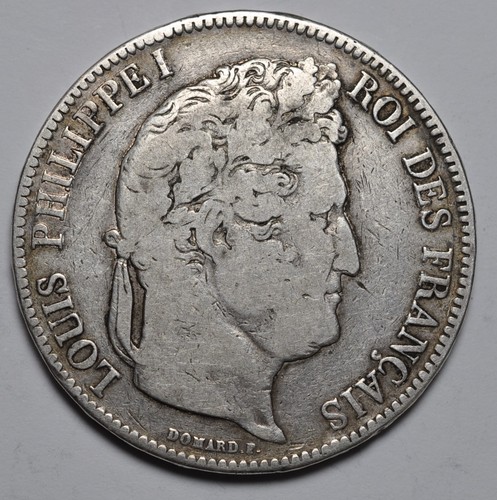 1842 francia 5 franchi - 1842,