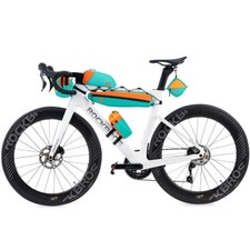 ROCKBROS set borsa bicicletta telaio/sella/manubrio borsa ciclismo MTB bici corsa DHL