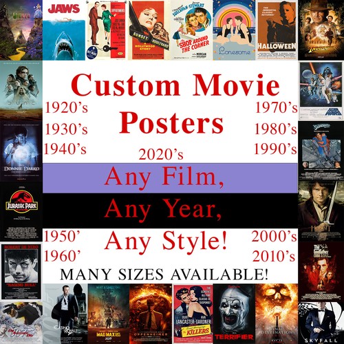 Poster film personalizzato - poster,