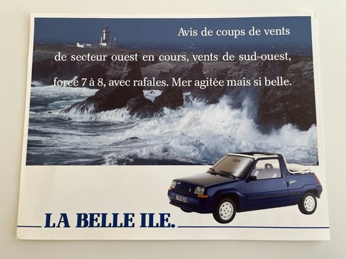 Brochure volantino francese