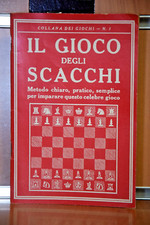 "IL GIOCO DEGLI SCACCHI" Ed.1965 Sonzogno Editore da Collezione Originale