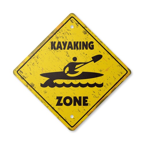 Insegna kayak vintage - insegna,