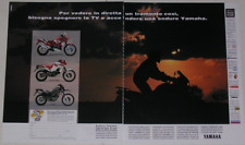 Advert Pubblicità 1992 YAMAHA XTZ 750 SUPERTENERE / XTZ 660 TENERE / XT 600 R