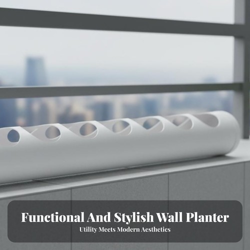 Fioriera tubo pvc - fioriera, di