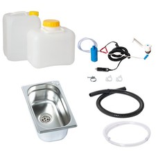 Lavello da campeggio 12 V set
