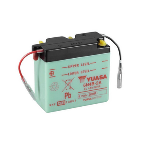 Batteria moto 6n4b yuasa - batteria,