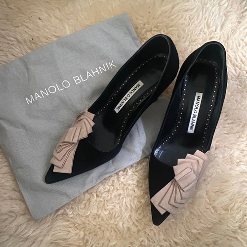 Manolo blahnik decolte - blahnik, nastro
