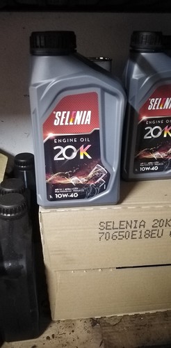 Olio selenia 20k 10w40 - olio,