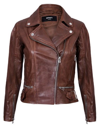 Donna pelle giacca classica - donna,