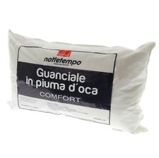 Gabel Guanciale in Piuma Naturale Comfort Cuscino made in italy 50x80 cm