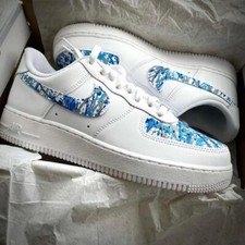 Air Force 1 Custom "Blue Rain
