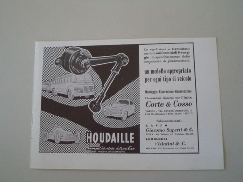 Advertising pubblicità 1960 - advertising,